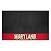 FANMATS 12124 Maryland Terrapins Vinyl Grill Mat - 26in. x 42in. - Deck Patio Protective Mat | Oil, flame, and UV resistant