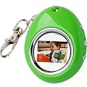 Green Egg Shaped 1.1" Keyring & Pendant Digital Photo Viewer with Built-in Memory