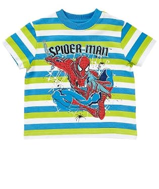 Striped Spiderman T-Shirt