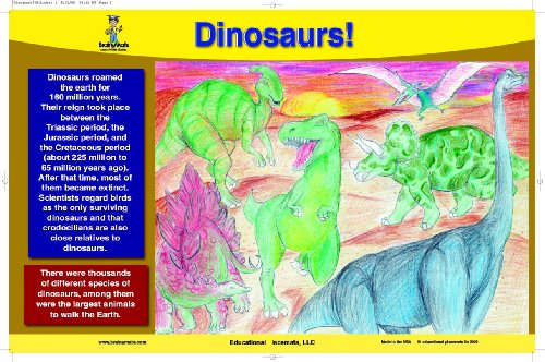 Childrens Toyshop  Toys : BrainyMats - Dinosaurs!