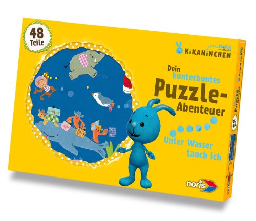 Noris Spiele 606037363 - Kika Puzzle - Unter Wasser tauch ich, 48-teilig Preisvergleich