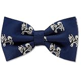 Alaskan Malamute by Kay Nine Design navy blue polyester pretied bowties