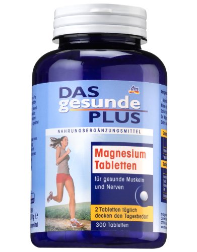 Produkt-Bild: Das gesunde Plus Magnesium Tabletten, 300 St&uuml;ck, 1er Pack (1 x 210 g)