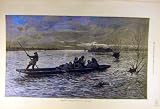 1877 Homeless Holloway Boat People River Fine Art Print
