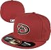 Arizona Diamondbacks Burgundy Game 2010 Authentic On-Field 59FIFTY Fitted Hat