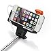 Selfie Stick, URPOWER® Extendable Wireless Cable Control Self-portrait Monopod with Remote Shutter for iPhone 6 6 Plus 6+ 5S 5C 5, Samsung Galaxy S4 S2, Samsung Galaxy Note 3 Note 4, HTC, Sony, LG