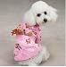 Dog Pajamas - Holiday Fleece Pet Christmas Combo - Reindeer PJ's with Matching Squeaker Toy - Pink - X-Large - (XL)
