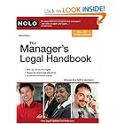 The Manager's Legal Handbook by Amy DelPo Attorney and Lisa Guerin J.D.