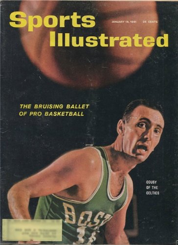 Bob Cousy Unisgned Sports Illustrated- Jan 16 1961