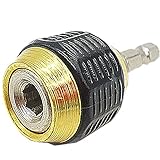 クイック リリース ビット ホルダー ドリル ドライバー 1/4 "インパクト ドリル ドライバー六角シャンク チャック ビット ホルダー ドライバ ドリル クイック チェンジ六角ビット