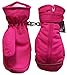 N'Ice Caps Kids Thinsulate and Waterproof Easy On Zip-Up Mittens