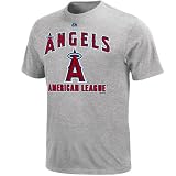 Majestic Los Angeles Angels of Anaheim Performance Fan T-Shirt - Ash