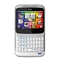 HTC ChaCha Smartphone (6,6 cm (2.6 Zoll) Touchscreen, QWERTZ-Tastatur, 5 MP Kamera, Android OS) silber-wei�