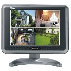 Q-See QSM0S 8-Inch Color LCD Monitor with Speakers by Q-See