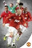 Maxi Poster featuring Manchester United Super Star Players of the 2011 / 12 Season 61×91.5cm