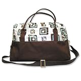 Trend Lab Chocolate Blocks Bowling Bag with Changing Pad