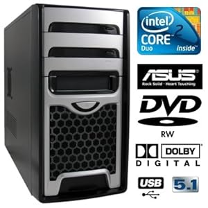 #3993 STROM SPAR Office / Multimedia COMPUTER | Intel Core2 Duo E4400 | 250GB Festplatte 7200upm | 2048MB Arbeitsspeicher | INTEL VGA | LG DVD-Brenner | 7.1 Sound | LAN