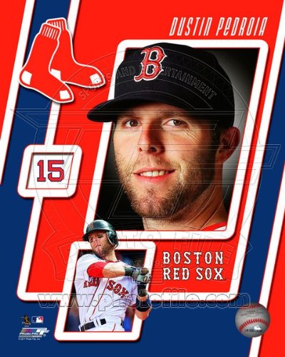 Dustin Pedroia - Boston Red Sox - MLB 8x10 Photo (2011 studio)
