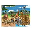 Melissa & Doug Deluxe 300 piece On the Savannah Cardboard Jigsaw