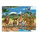 Melissa & Doug Deluxe 300 piece On the Savannah Cardboard Jigsaw