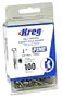 Kreg H3620 #6 x 1" Fine, Pan-Head 100 pc.