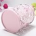 BlastCase Hollow Rose Flower Pattern Cylinder Pen Pencil Pot Holder Container Organizer(Multi-Color to Choose from)