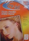 A4 MATT INKJET PHOTO 130 gsm PAPER 100 Sheets Compatible with all Inkjet Printers