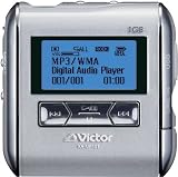 Victor �ualneo�v FM�`���[�i�[���� 1GB �f�W�^���I�[�f�B�I�v���[���[ XA-MP101-S ���^���b�N�V���o�[