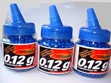 Airsoft Plastic BBS .12g 1000rds Bottle B1-1000-3 Bottles!