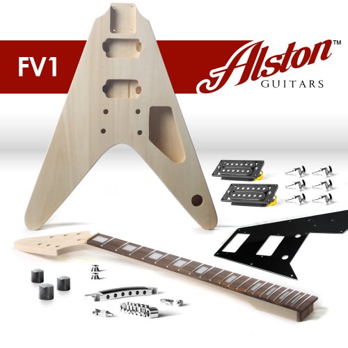 Alston Guitars FV Style Custom Electric Guitar DIY Builder Kit | Bolt-On