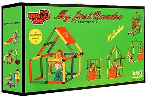Childrens Toyshop  Toys : My First Quadro (174 Components)