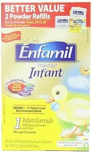 Enfamil Infant Formula Milk-Based with Iron, Refill Box, 33.2 Ounce