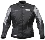 Joe Rocket Goldwing Deals Gap Sport Textile Ladies Motorcycle Jacket Black/Titanium Medium M