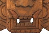 Handmade 'Victorious Chief' Tribal Mask Wall Hanging (Thailand)