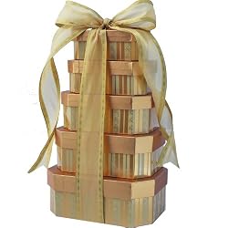 Sweet Appreciation Gift Tower - Gourmet Food Gift Basket