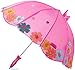 Kidorable Purple Dora the Explorer Umbrella for Girls w/Fun Flower Handle, Pop-Up Butterfly