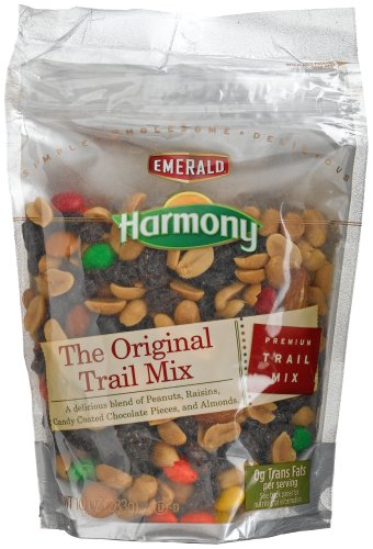 Emerald Harmony Original Trail Mix, 10-Ounce Bags (Pack of 6)