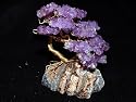 Amethyst Gemstones Bonsai Tree