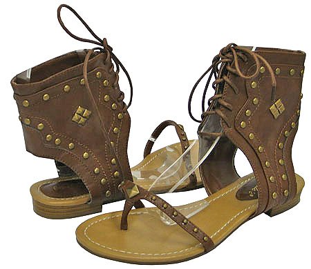 Breckelles Echo-02 Lt Brown Women Sandal