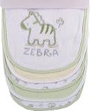 5-Pack Safari Bibs Collection