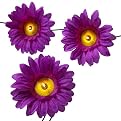 Purple Flowers 10-Light String