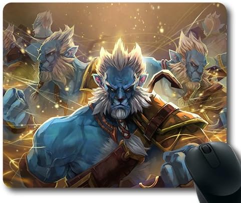Fashion Mouse Pad with Dota Phantom Lancer Non-Slip Neoprene Rubber Standard Size 9 Inch(220mm) X 7 Inch(180mm) X 1/8(3mm) Desktop Mousepad Laptop Mousepads Comfortable Computer Mouse Mat