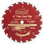 Freud LU87R008 8-Inch 22 Tooth ATB Thin Kerf Ripping Saw Blade with 5/8-Inch Arbor and PermaShield Coating