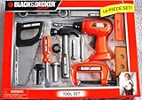 Black & Decker Jr. Tool Set 14pc Hammer Saw Screwdriver