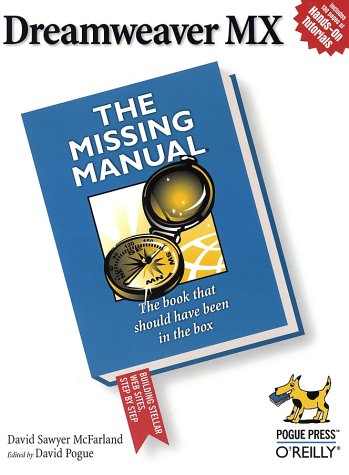 Image of: Dreamweaver MX: The Missing Manual