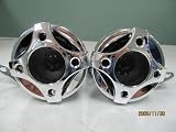shark SPKERS3080DBC 100 watt 3.5 inch motorcycle marine speakers chrome / black high quality