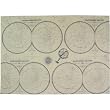 Celestial Maps Planispheres Celestes French Poster Decoupage Wrap 20 x28"