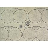 Celestial Maps Planispheres Celestes French Poster Decoupage Wrap 20 x28