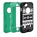 iPhone 5C Case, E LV iPhone 5C case - heavy Duty Rugged Dual Layer Hybrid Armor Defender Case Cover for iPhone 5C with 1 Screen Protector, 1 Black Stylus and 1 Microfiber Sticker Digital Cleaner (Apple Iphone 5c) - Tribal Green