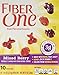 General Mills, Fiber One, Mixed Berry Fruit Flavored Snacks, 10 Count, 8oz Box (Pack of 4)
